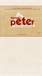 Mobile Screenshot of peter-holzbau.de